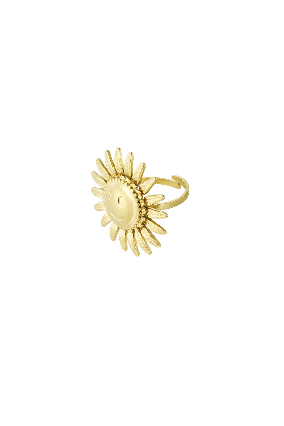 Shining smile ring