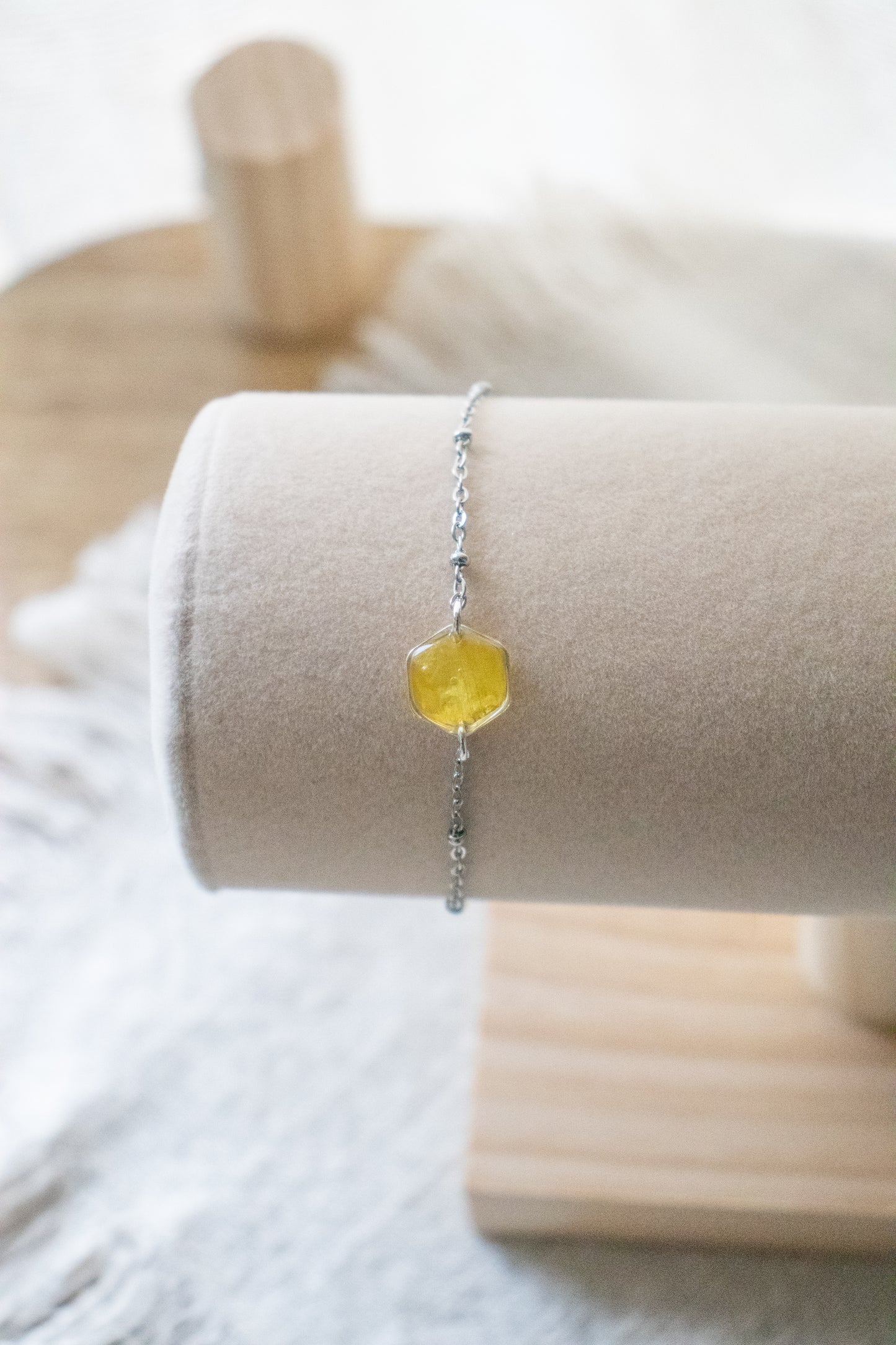 Geboortebloem armband: december - narcis